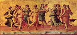 Apollo Dancing with the Muses
