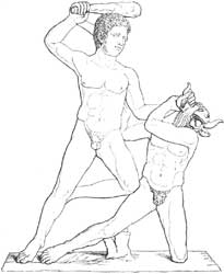 Theseus and the Minotaur (Villa Albani).