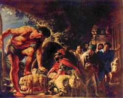 Odysseus in Polyphemus' Cave